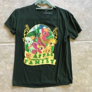 Green "Apple Family" My Little Pony t-shirt S